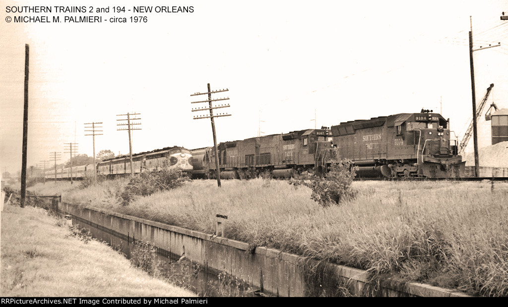 Southern Railway Train Nos. 2 and 194